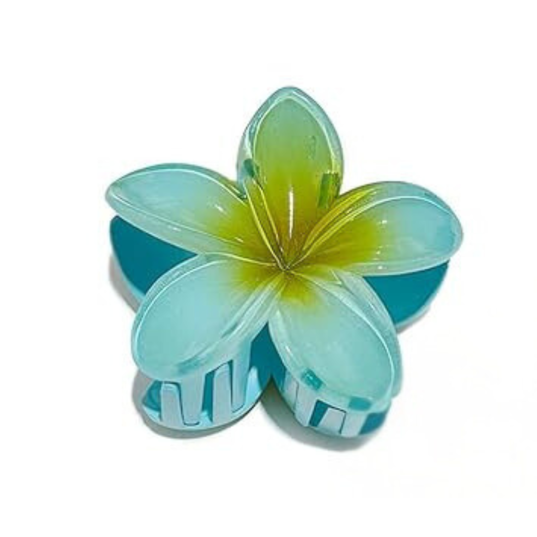 Hawaiin Flower Hair Claw Clip