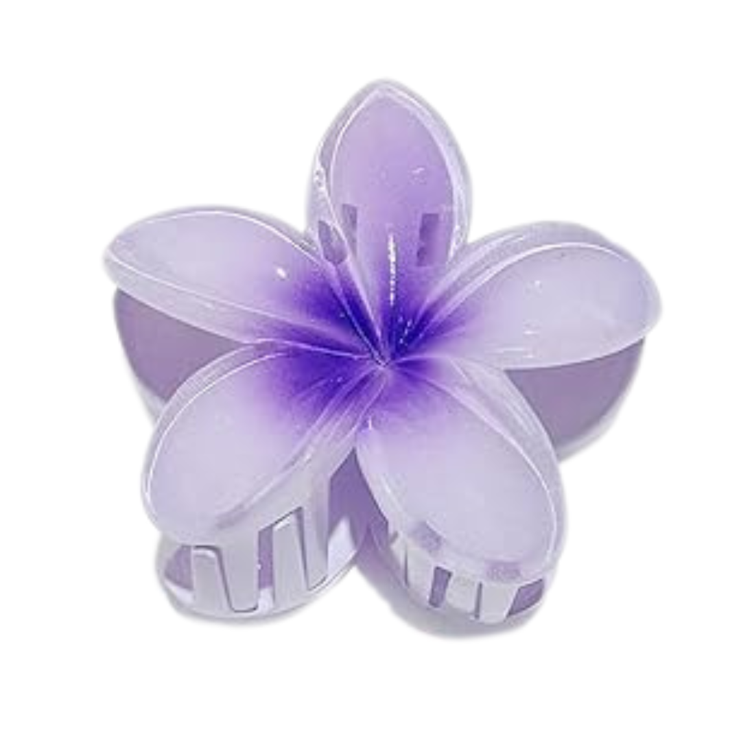 Hawaiin Flower Hair Claw Clip