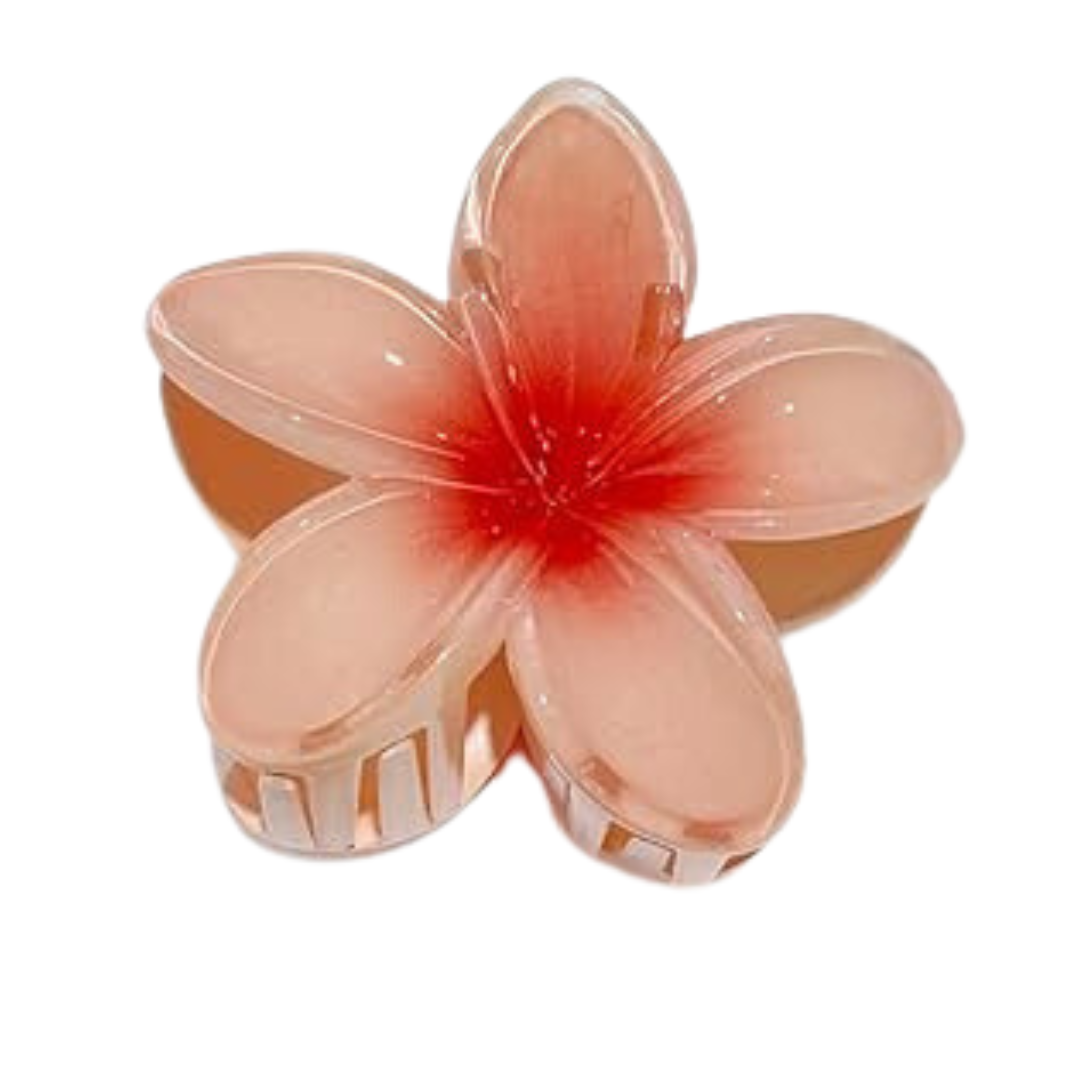 Hawaiin Flower Hair Claw Clip