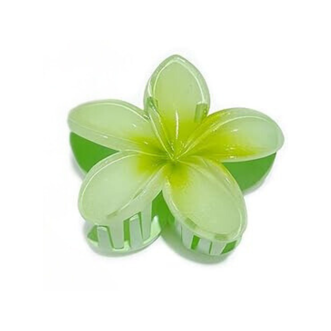 Hawaiin Flower Hair Claw Clip