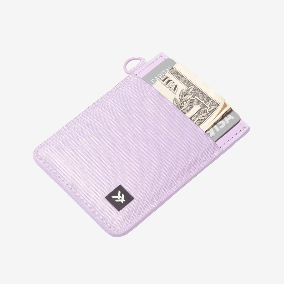 Thread Wallets Lavender Vertical Wallet