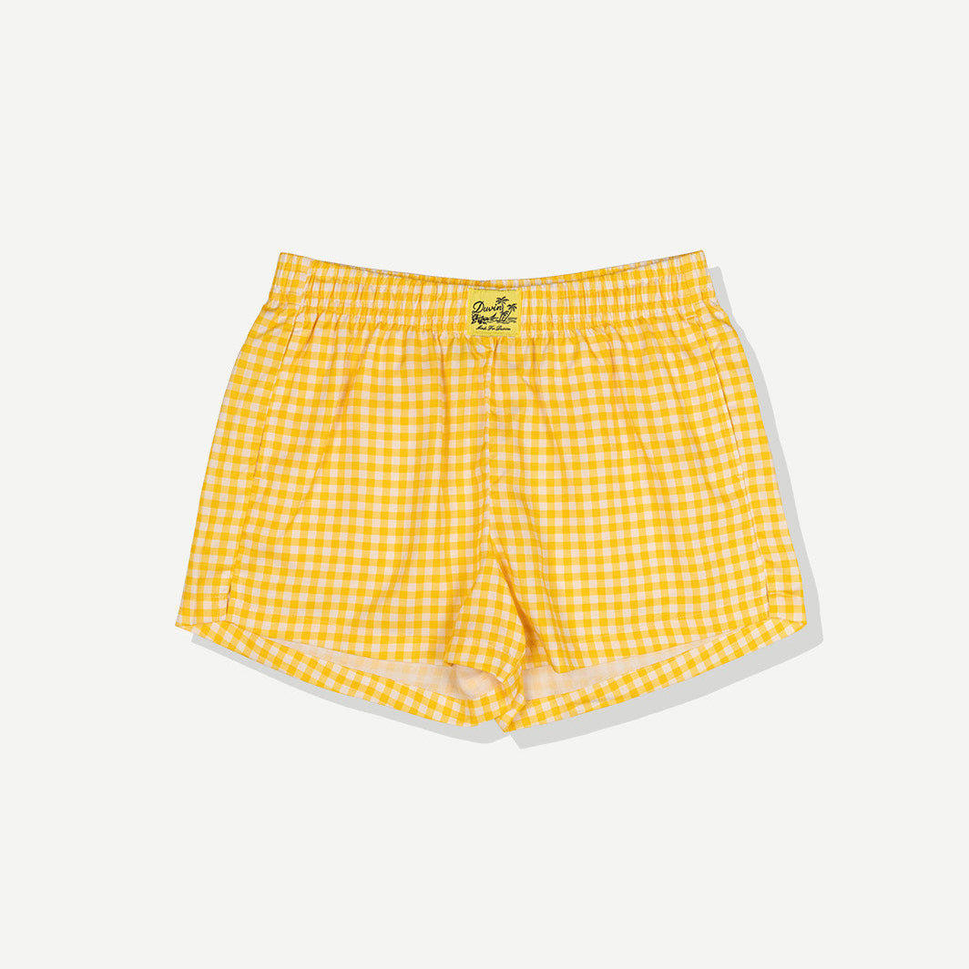 Duvin Picnic Beach Short - Yellow by Duvin