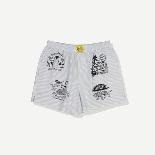 Duvin Icon Boxer Short - Blue