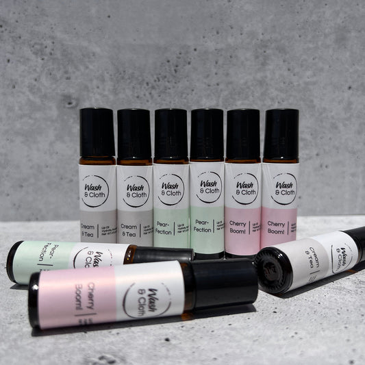 Wash & Cloth Lip Oil | Organic Flavor Options