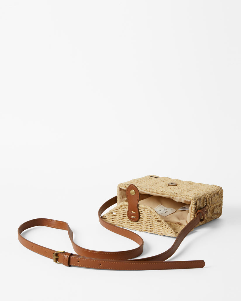 Billabong Straw Festival Purse - Natural