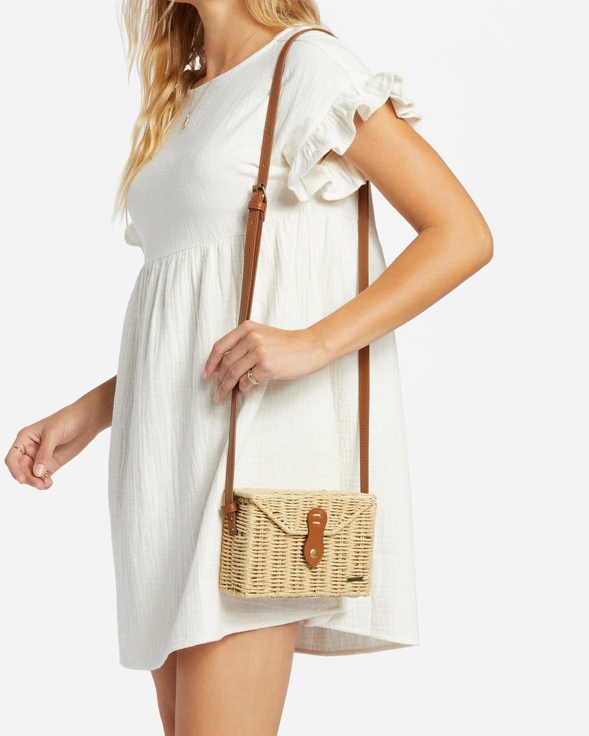 Billabong Straw Festival Purse - Natural