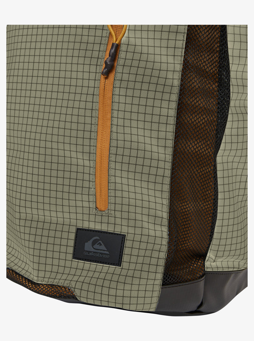 Quiksilver Secret Sesh 37L Dry Bag Backpack - Grape Leaf