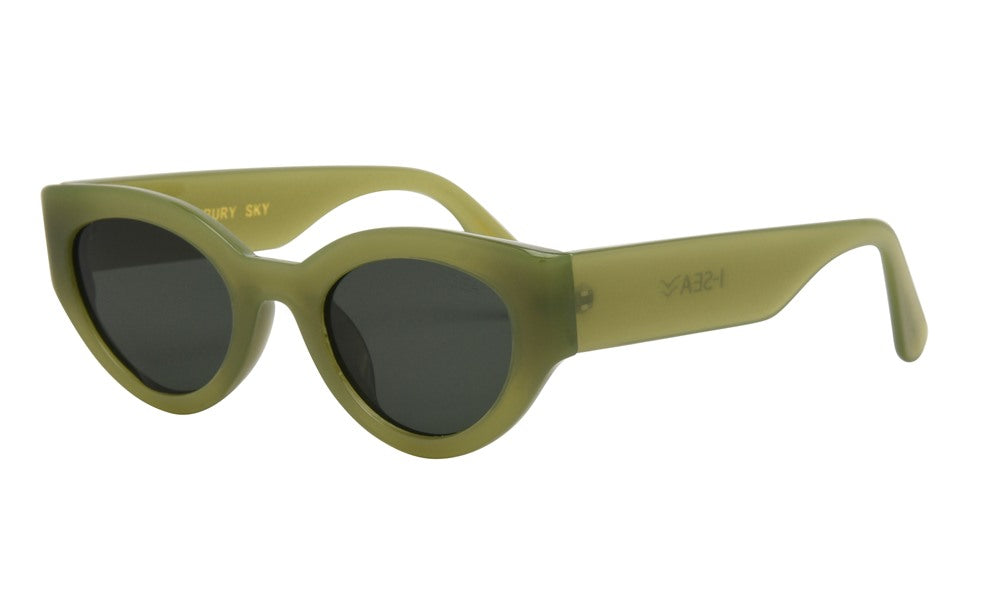 I-SEA Ashbury Sky Polarized Sunglasses - Moss with Green