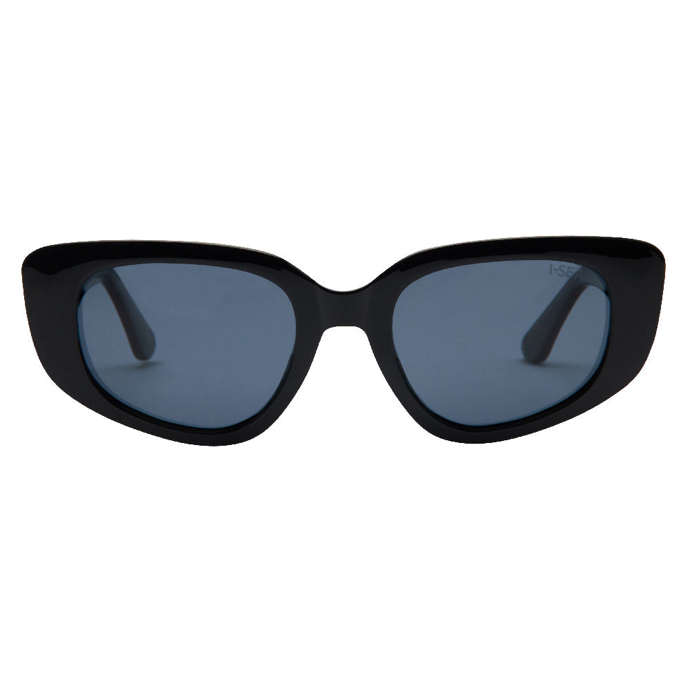 I-SEA Audrey Polarized Sunglasses - Black and Smoke