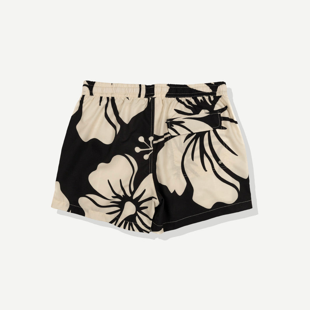 Duvin Paradise Swim Short - Black by Duvin