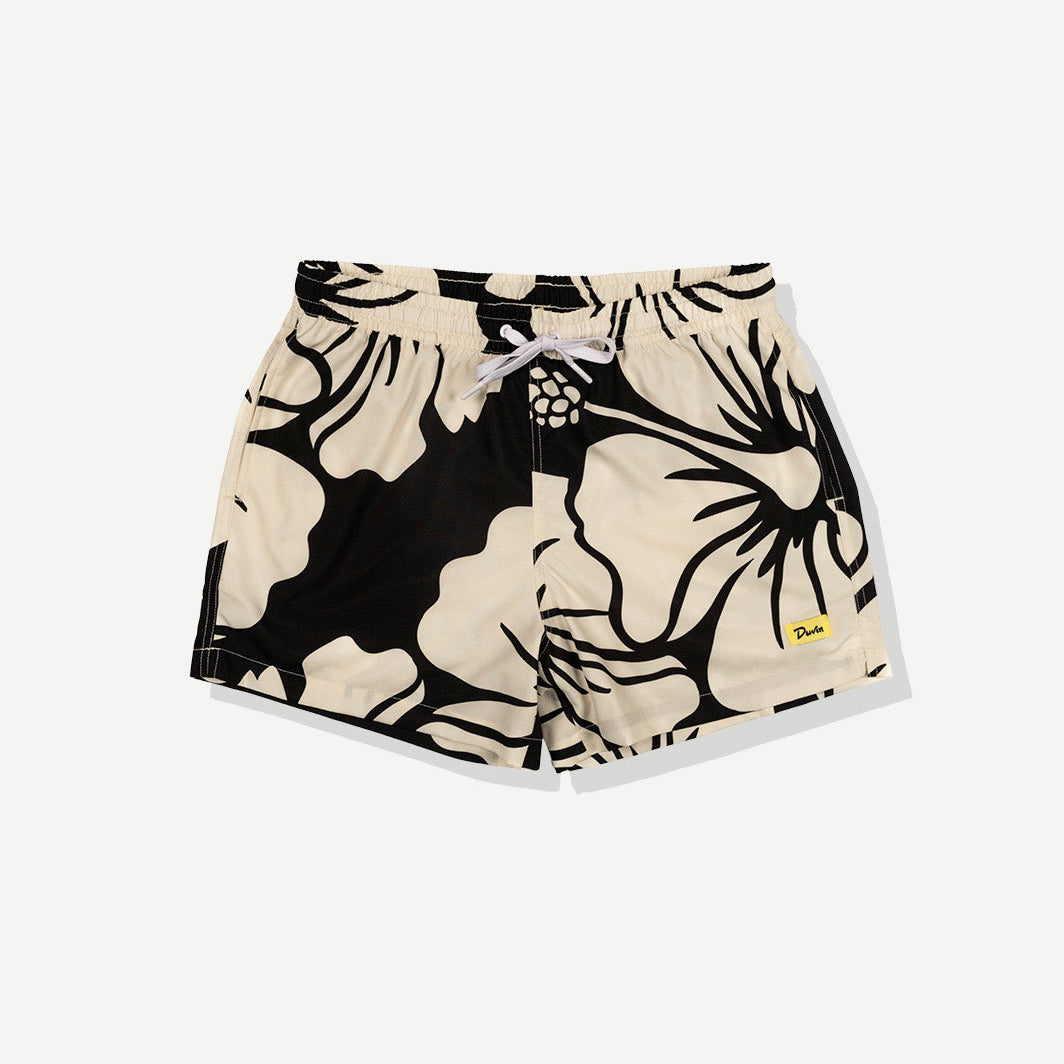 Duvin Paradise Swim Short - Black by Duvin
