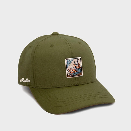 Martha Headwear Peninsula Baseball Hat - Olive