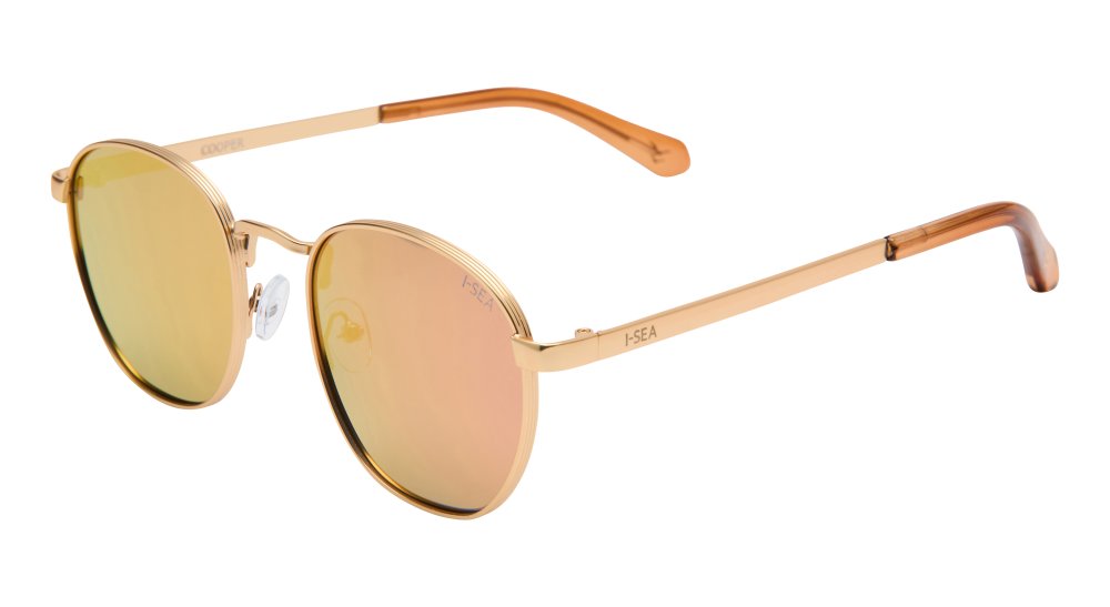 I-SEA Cooper Polarized Sunglasses - Gold and Copper