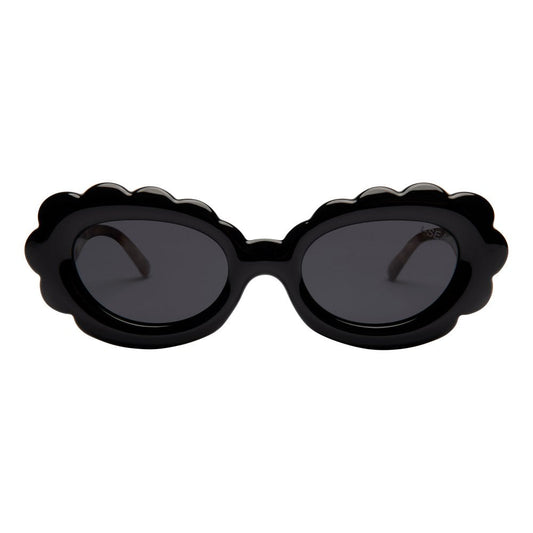 I-SEA Golden Hour Polarized Sunglasses - Blackberry and Smoke