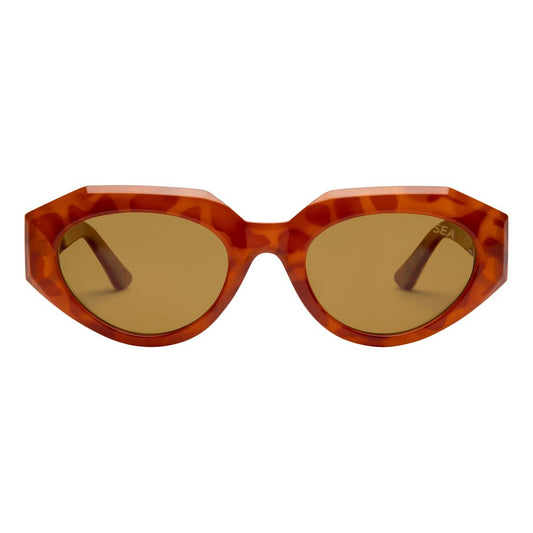 I-SEA Hanna Polarized Sunglasses - Honey Tort & Green