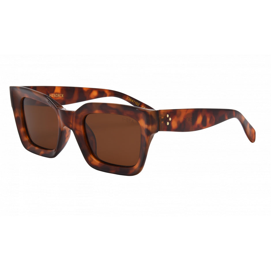 I-SEA Hendrix Polarized Sunglasses - Tort / Brown