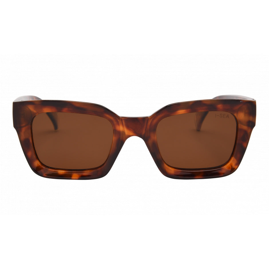 I-SEA Hendrix Polarized Sunglasses - Tort / Brown