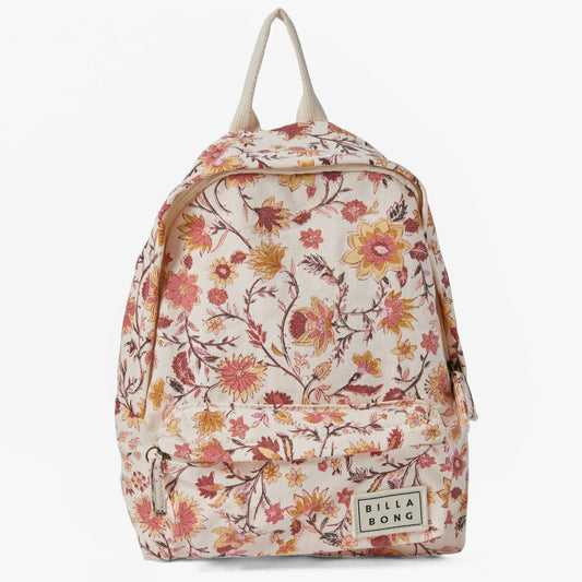 Billabong Mini Mama Canvas Backpack - White Cap 1