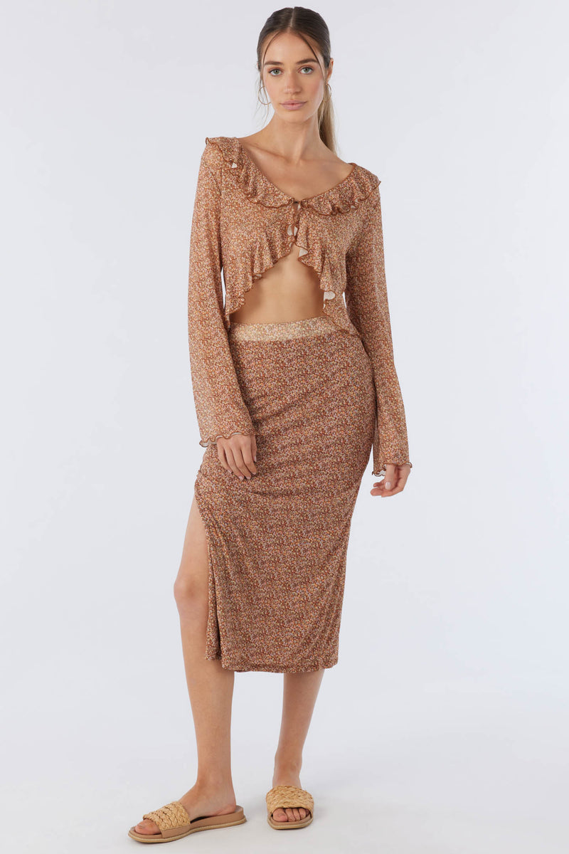 O'Neill Kyan Skirt - Rustic Brown