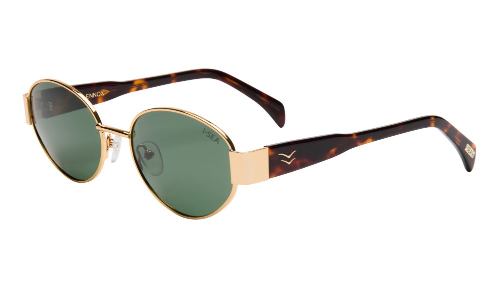 I-SEA Lennox Polarized Sunglasses - Gold & Green