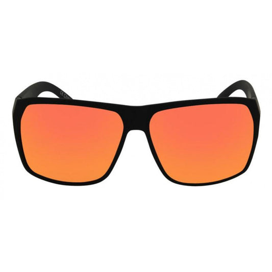 I-SEA Nick I Polarized Sunglasses - Black Rubber & Red Mirror