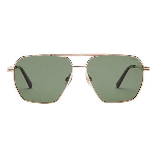 I-SEA Piper Polarized Sunglasses - Gold & Green