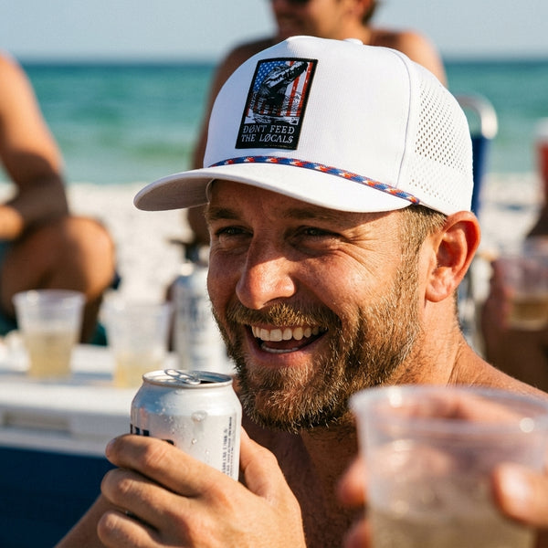 Flomotion DFTL USA Performance Hat - White