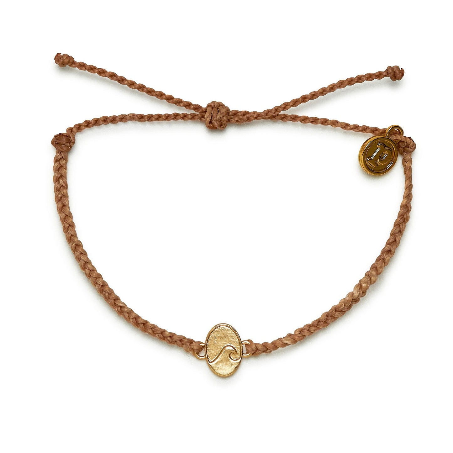 Pura Vida Bracelets Montauk Gold Charm Bracelet - Almond