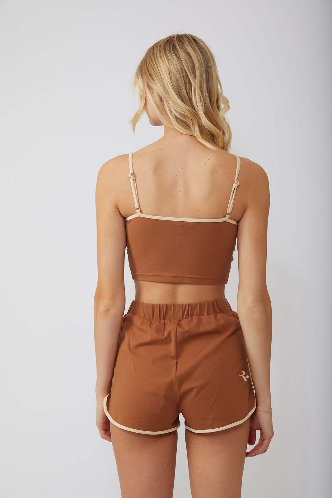 Rusty Charlie Retro Tank - Brown