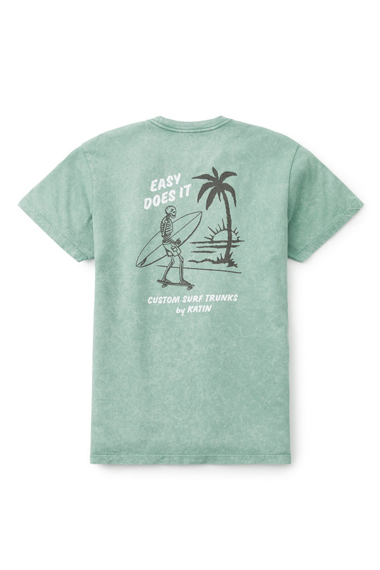 Katin Swift Tee - Blue Surf Sand Wash