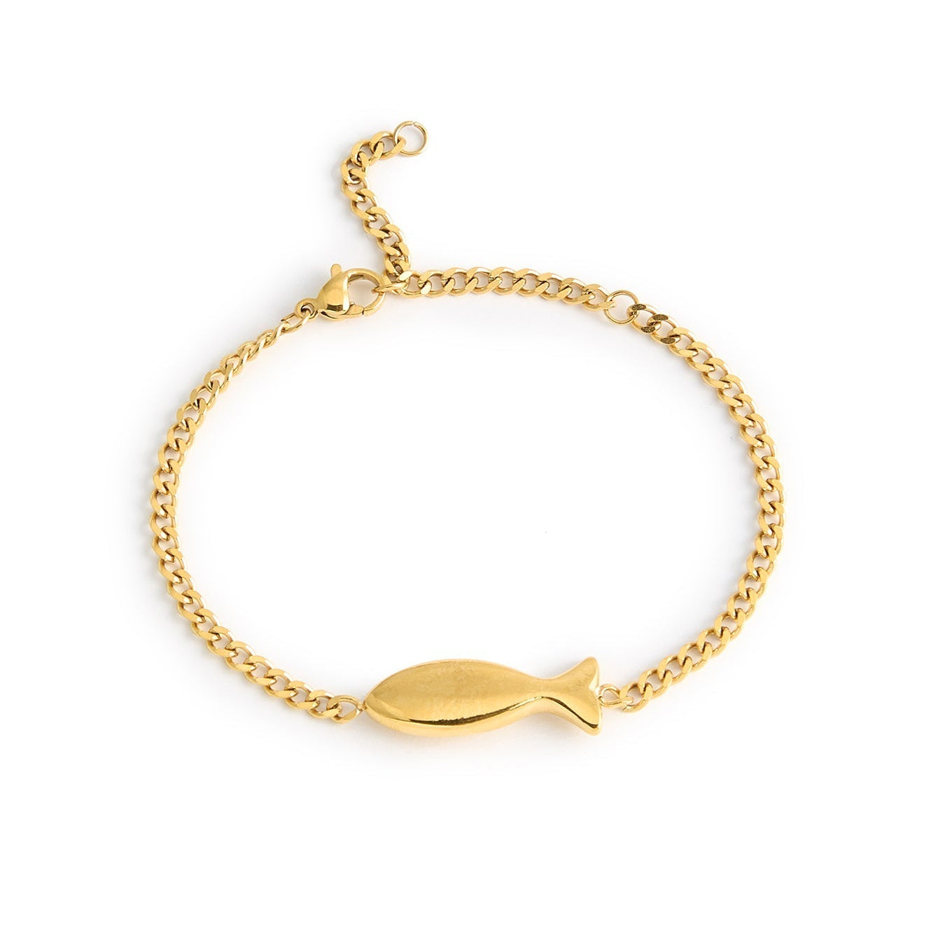 Salty Cali Golden Fish Bracelet by Salty Cali
