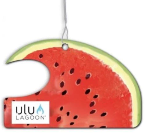 Ulu Lagoon Watermelon Mini Wave Air Freshener (Original Coconut Surf Wax Scent)