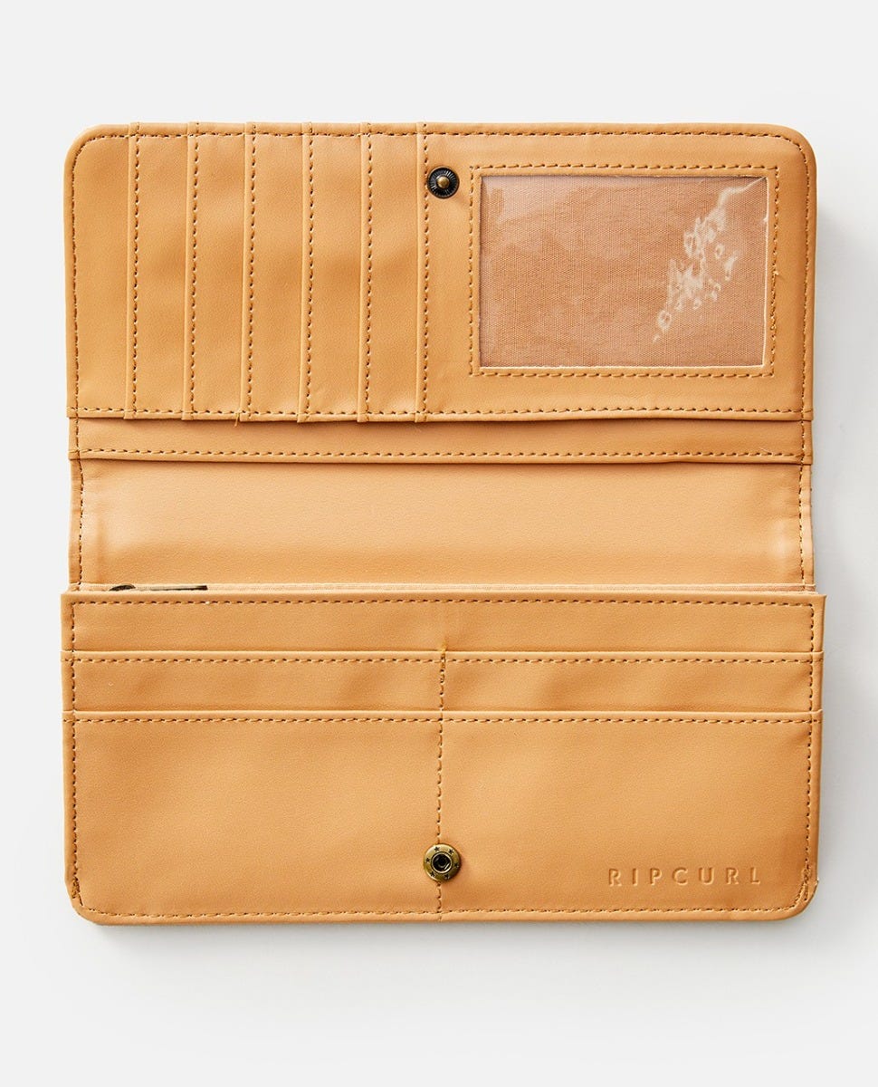 Rip Curl Wanderer Oversized Wallet - Tan | Moment Surf Company