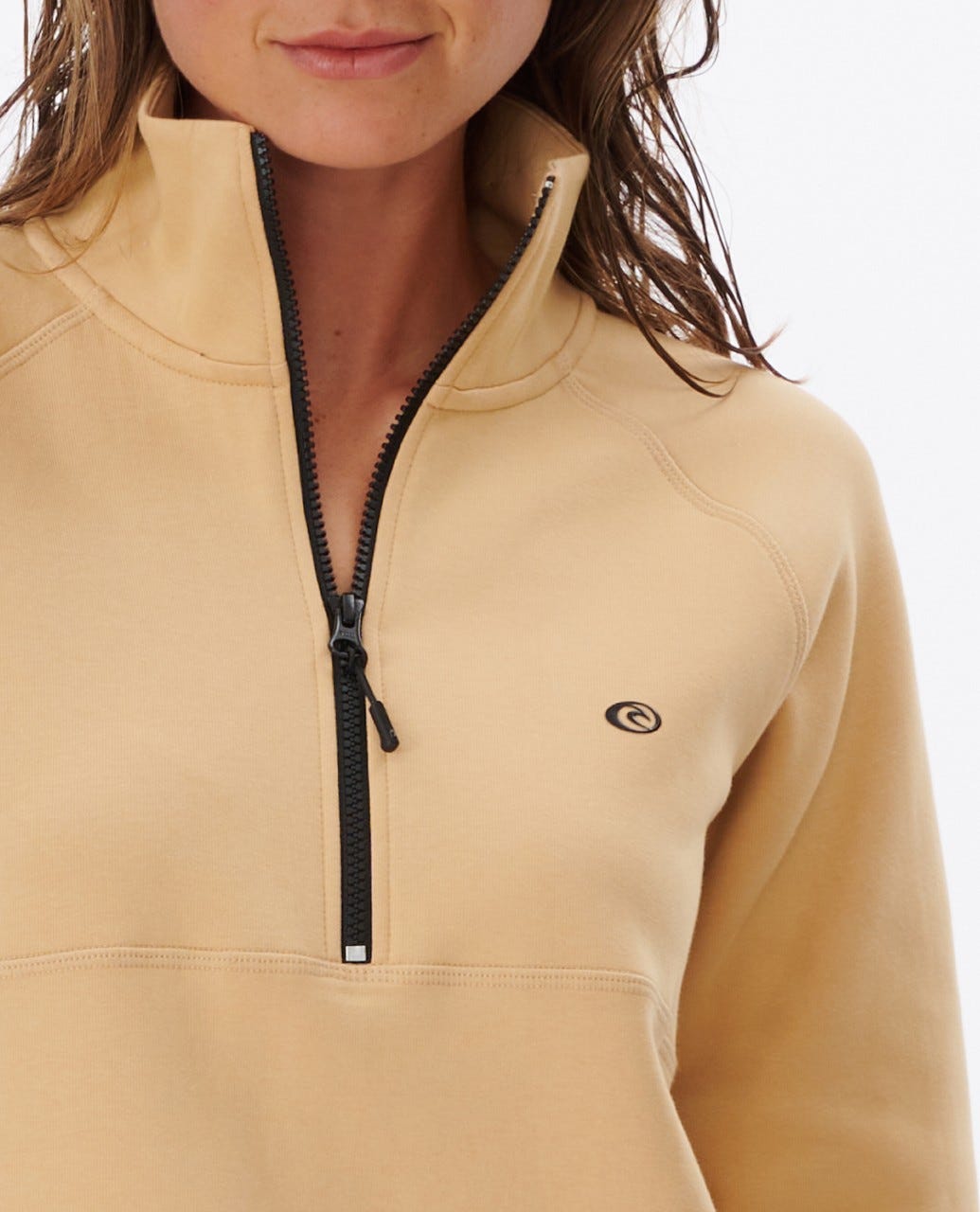 Quarter zip fleece online pullover women's