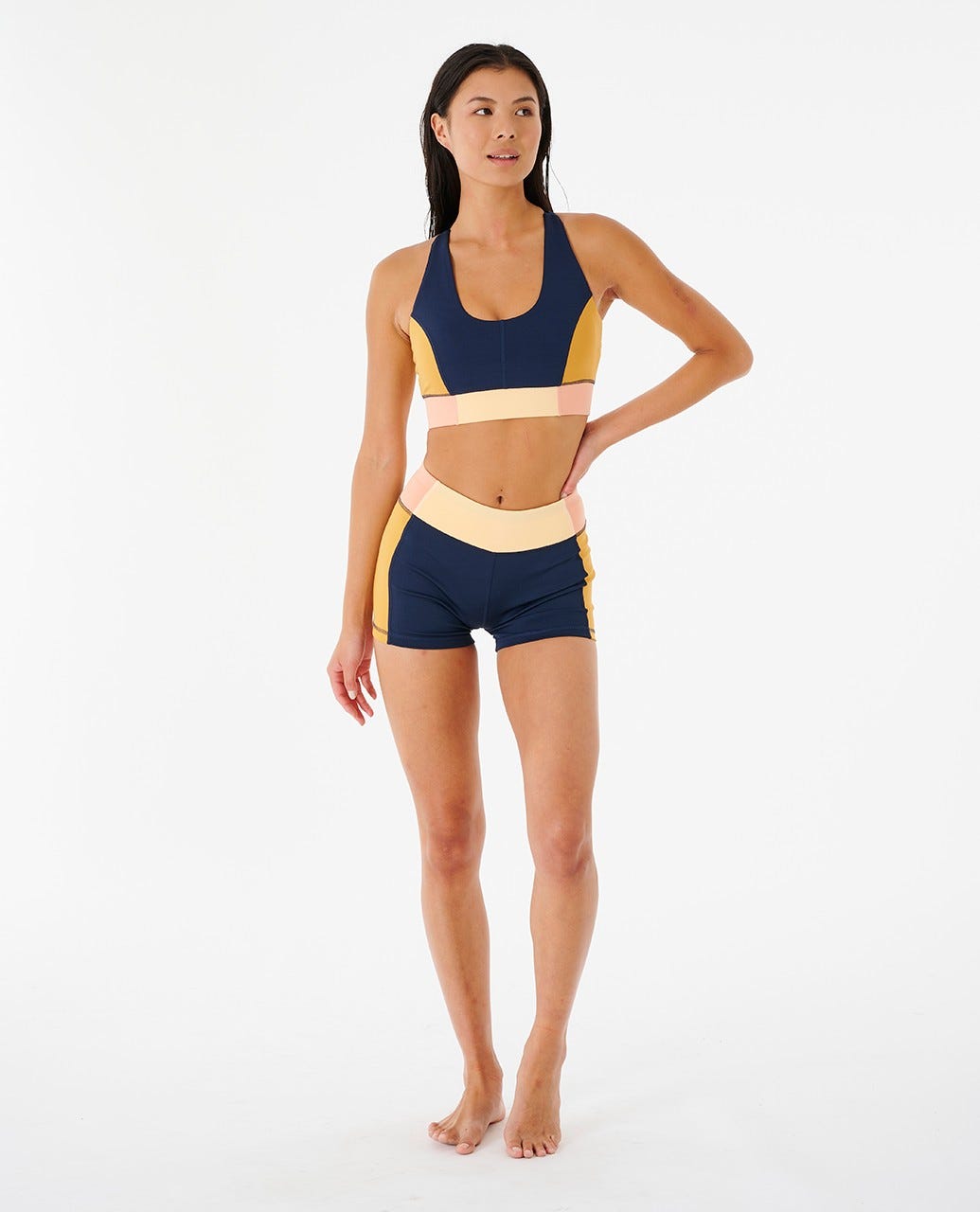 Rip Curl Mirage Aloe Crop Top - Navy