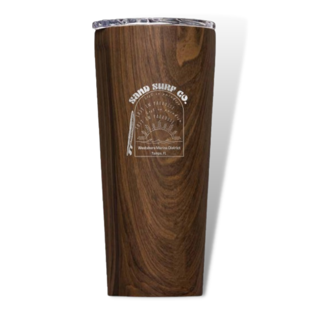 Sand Surf Co. Lost In Paradise Corkcicle 24 Oz Tumbler