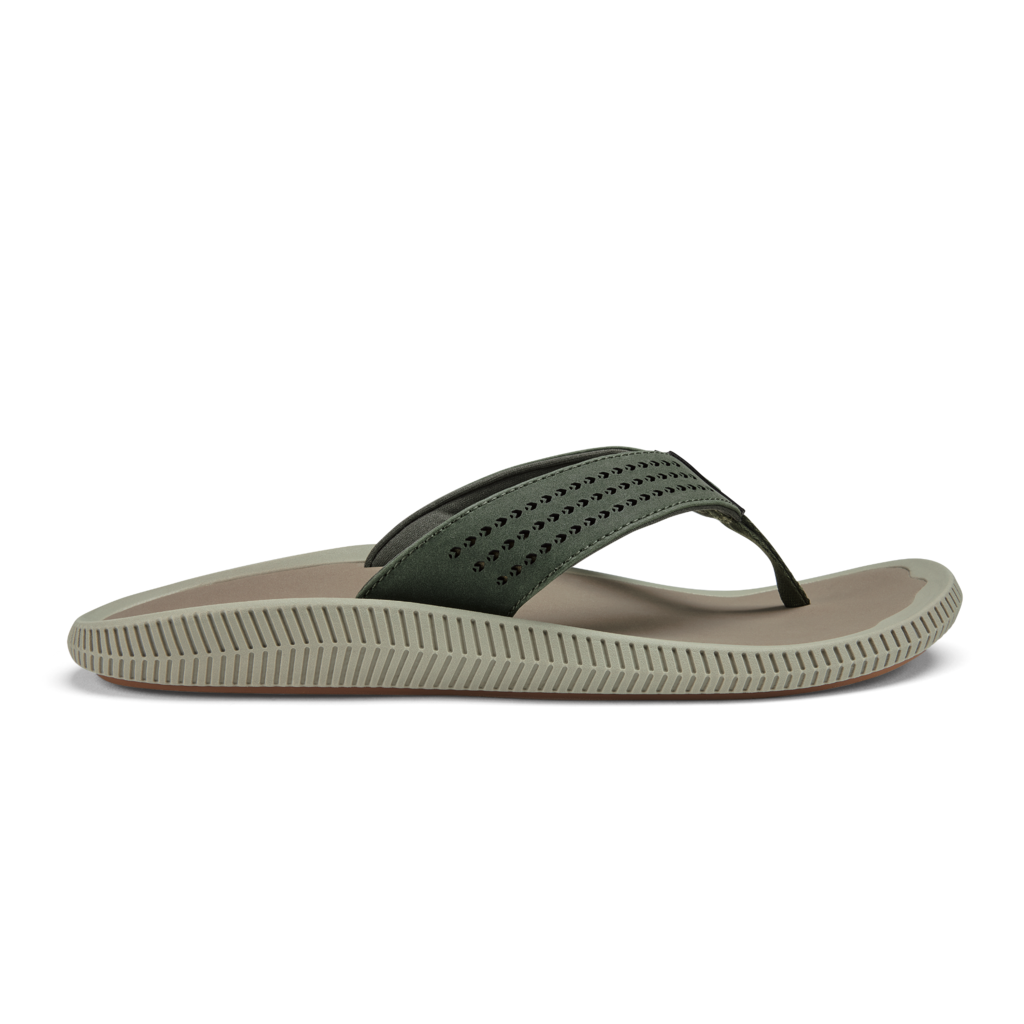 Olukai Ulele Men's Beach Sandal - Nori and Clay