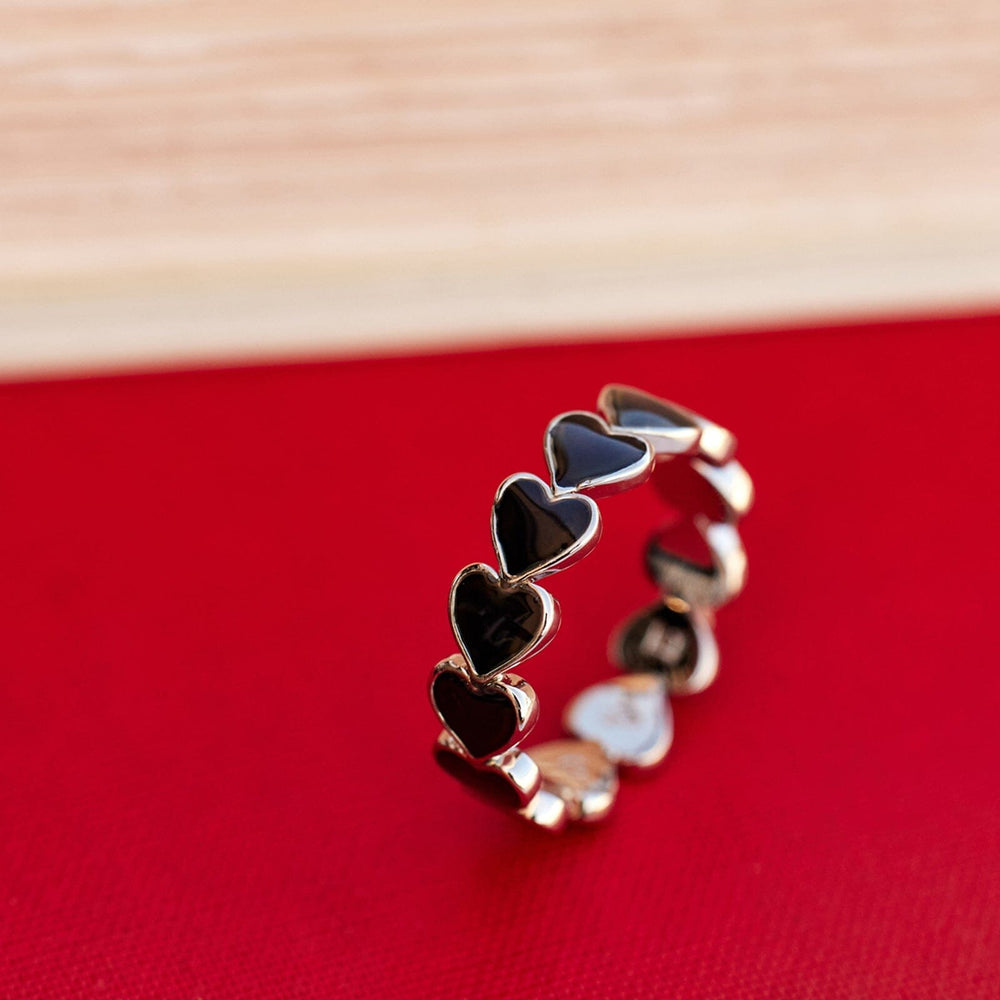 Pura Vida Bracelets Mood Love Hearts Band Ring