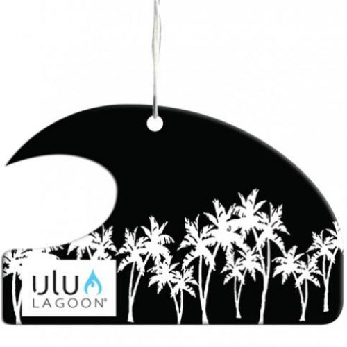 Ulu Lagoon White Palms Mini Wave Air Freshener (Coconut Surf Wax Scent)