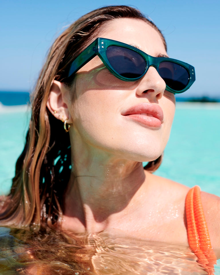 I-SEA Carly Polarized Sunglasses - Hunter Green
