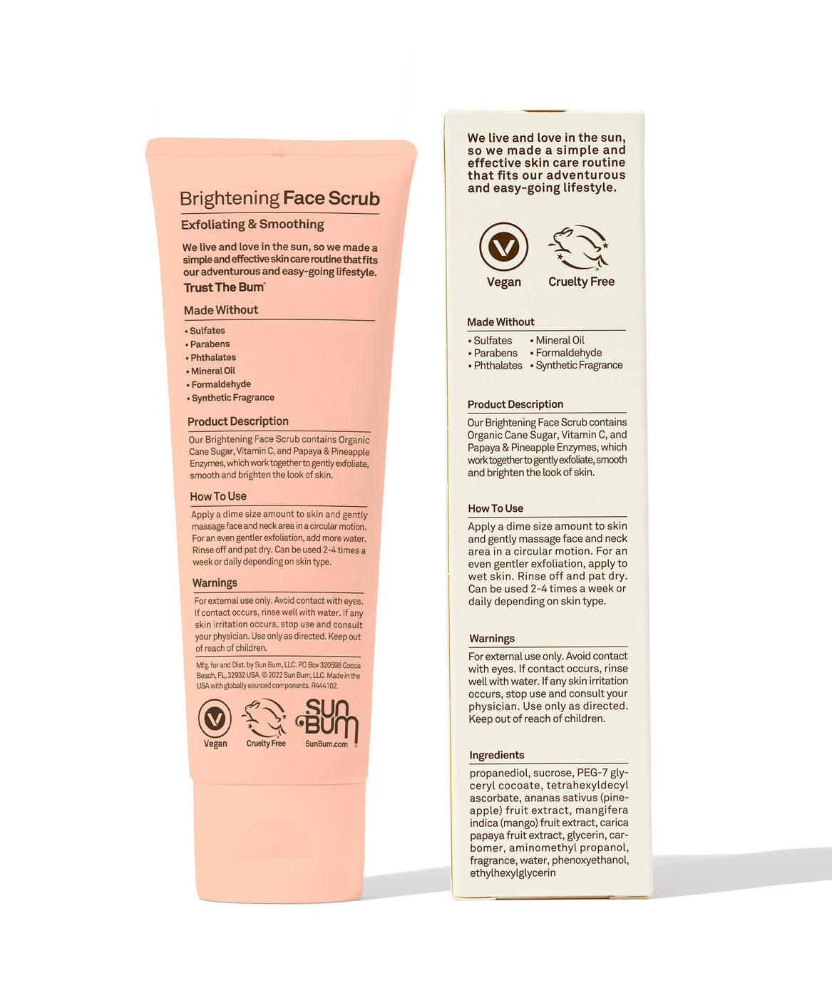 Sun Bum Brightening Face Scrub