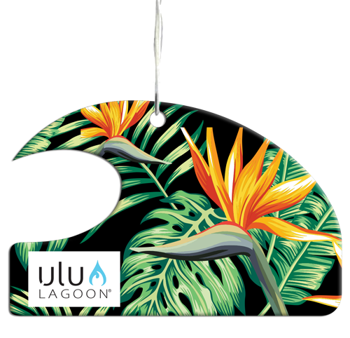 Ulu Lagoon Mini Wave Air Freshener Birds of Paradise (BOP) (Coconut Surf Wax Scent)