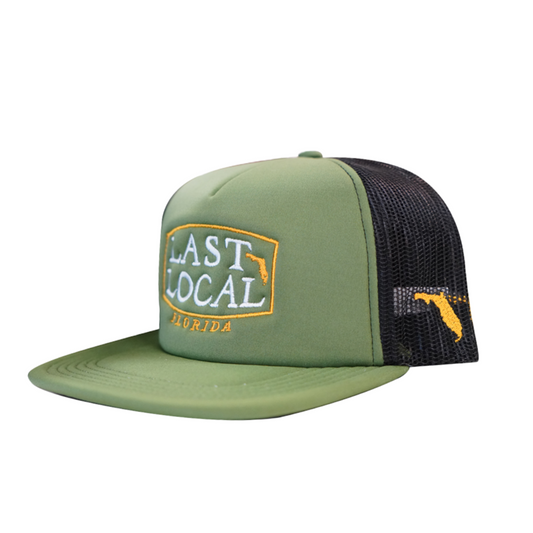 Last Local Florida Snapback Hat - Green