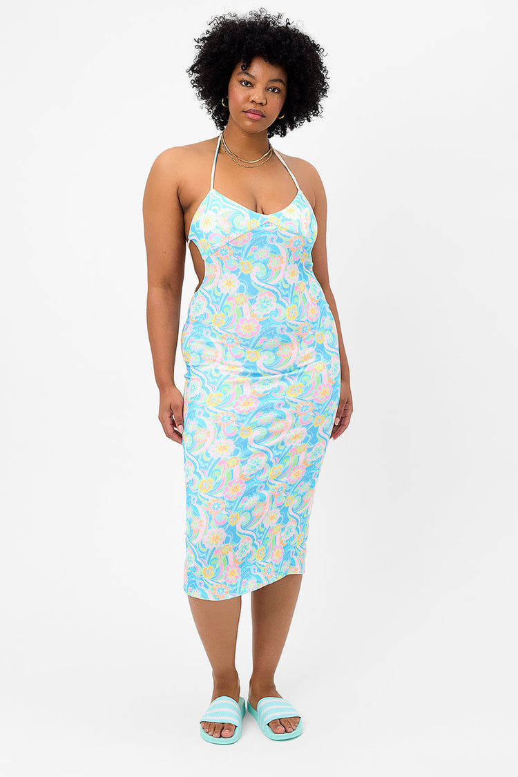 Terry shop halter dress