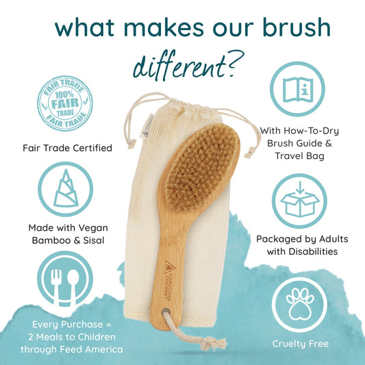 Conscious Coconut Essential Dry Brush