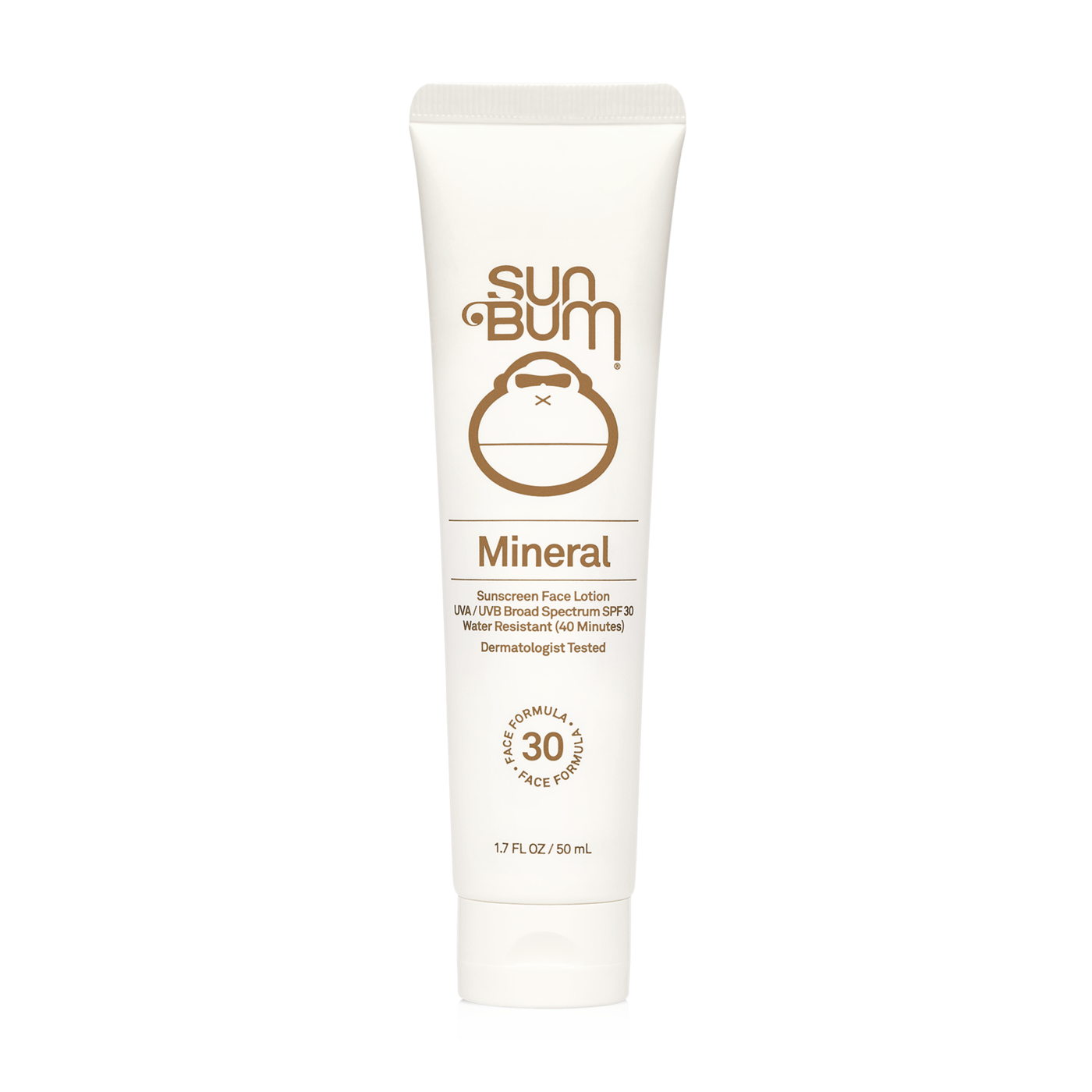 Sun Bum Mineral SPF 30 Sunscreen Face Lotion - 1.7oz