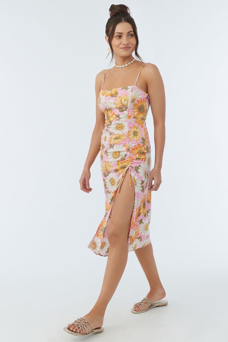 O'Neill Tavia Midi Dress - Pink