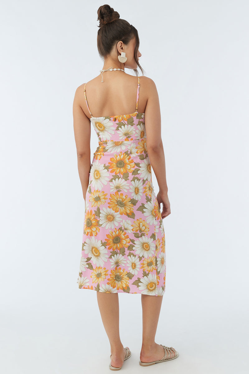 O'Neill Tavia Midi Dress - Pink