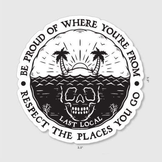 Last Local Skull Island Sticker