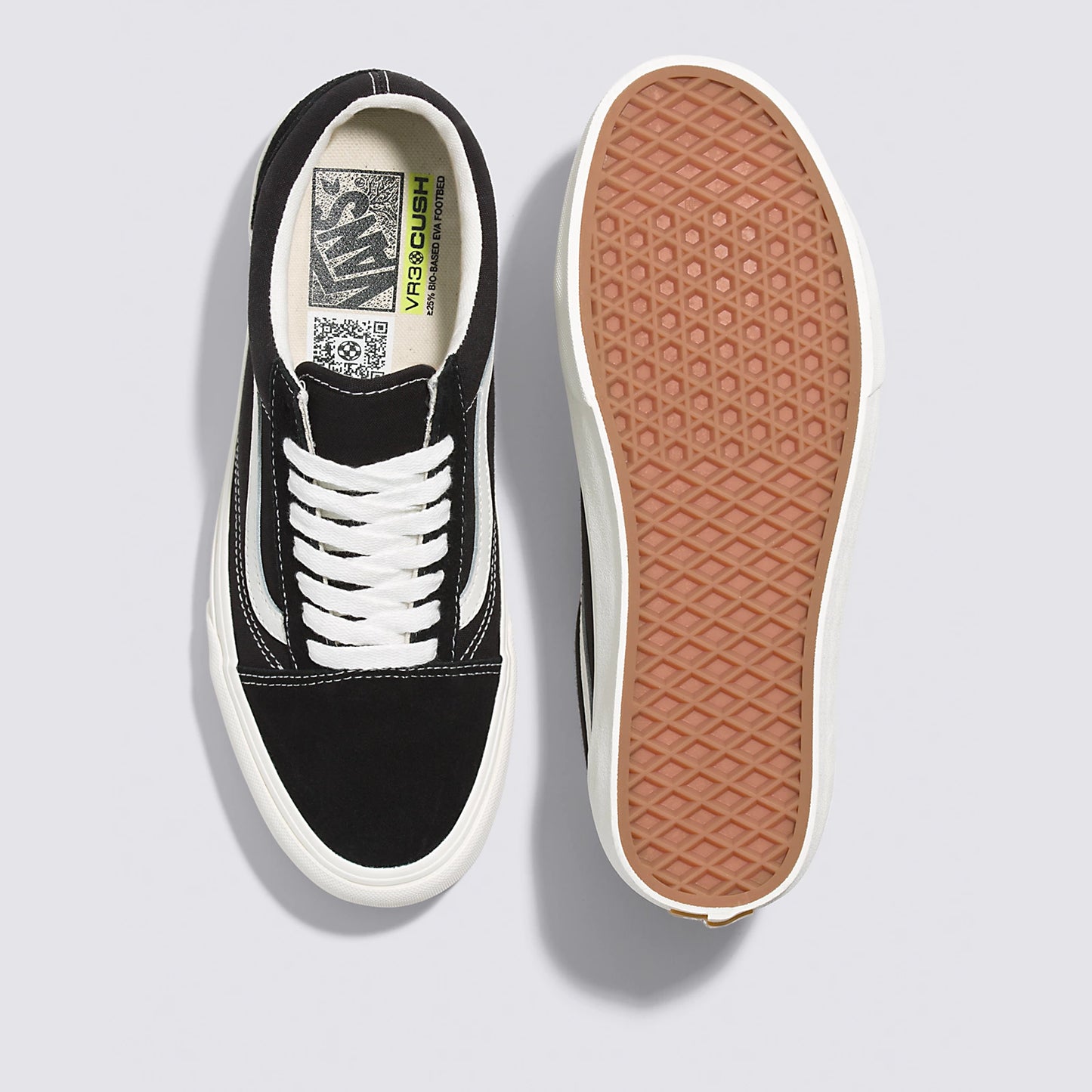 Vans Old Skool VR3 Mens Shoe Vans Off The Wall Mens Black